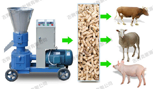 玉米秸稈顆粒機做牛羊顆粒飼料 小秸稈變寶