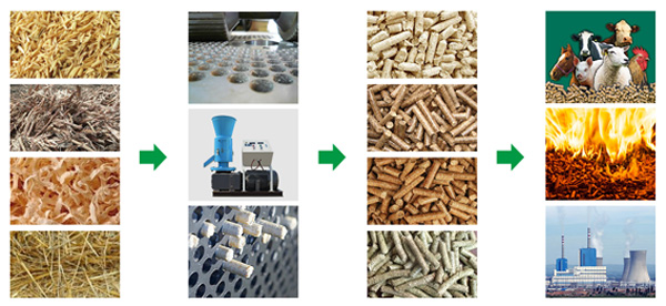 秸稈燃料顆粒機可以開發很多致富項目